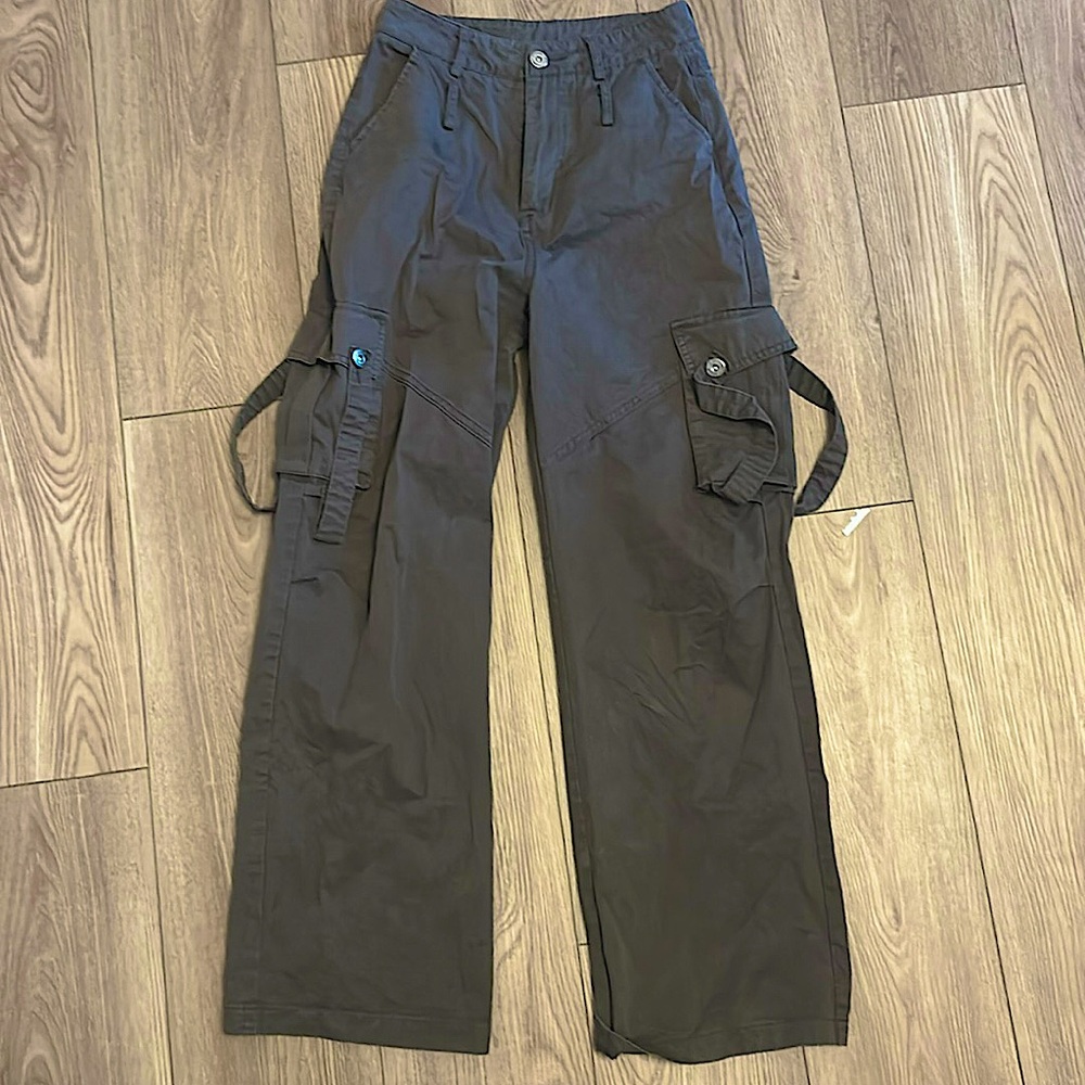 Small Dark Grey Cargos